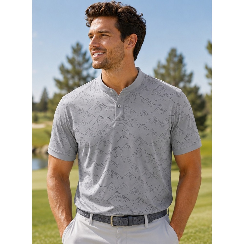 NWT Mantra Men's Catalyst Polo Sierra Golf Performance Athletic Shirt XL
